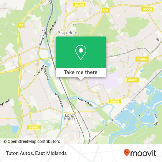 Tuton Autos map