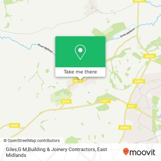 Giles,G M,Building & Joinery Contractors map