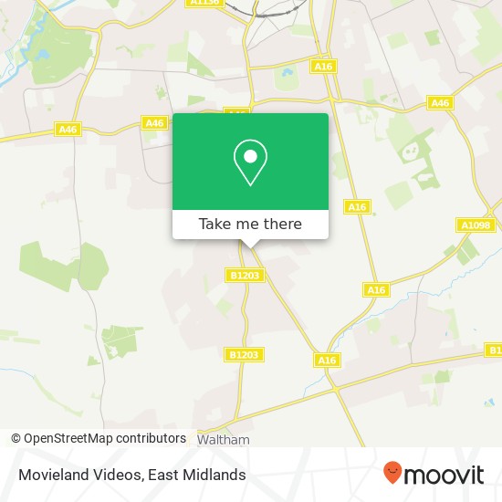 Movieland Videos map