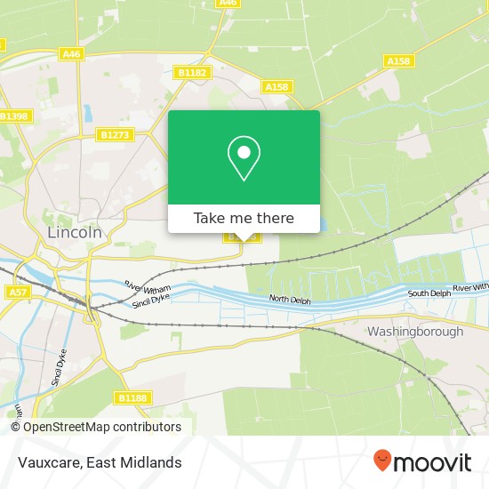 Vauxcare map
