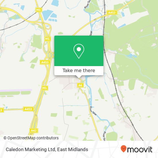 Caledon Marketing Ltd map