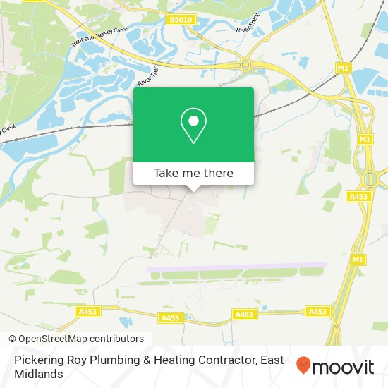 Pickering Roy Plumbing & Heating Contractor map