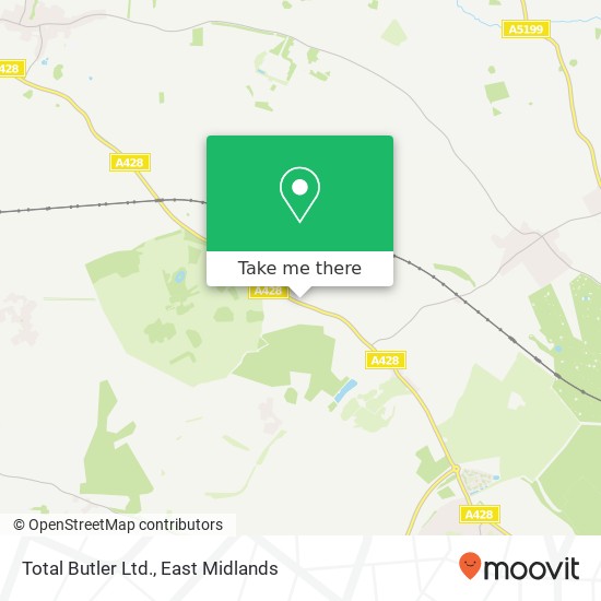 Total Butler Ltd. map