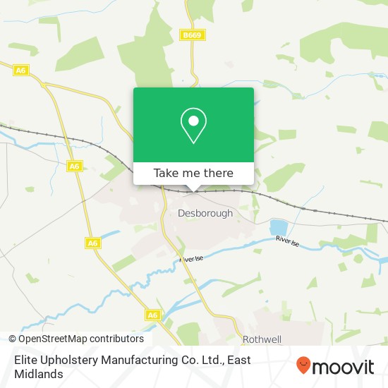 Elite Upholstery Manufacturing Co. Ltd. map