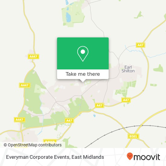 Everyman Corporate Events map
