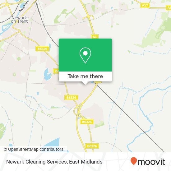 Newark Cleaning Services map