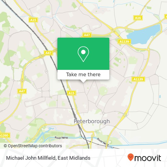 Michael John Millfield map