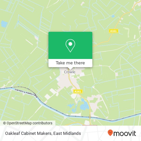 Oakleaf Cabinet Makers map