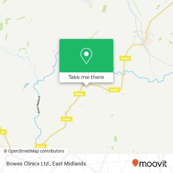 Bowes Clinics Ltd. map