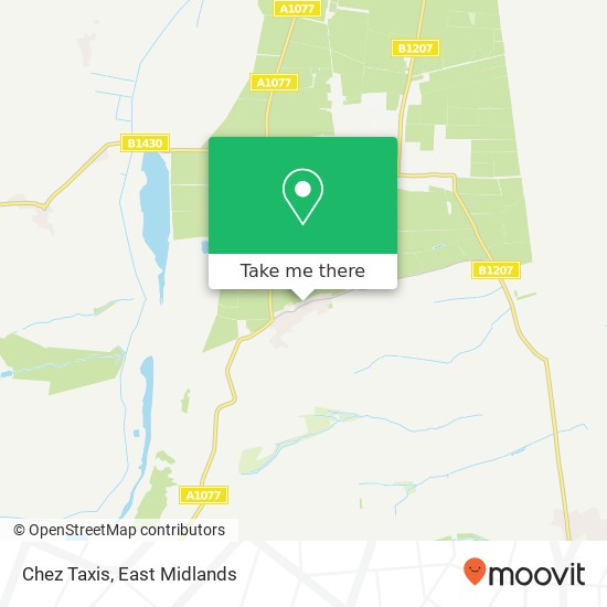 Chez Taxis map