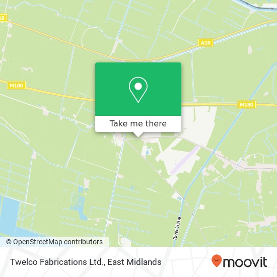 Twelco Fabrications Ltd. map