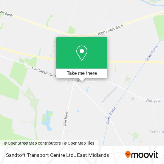 Sandtoft Transport Centre Ltd. map