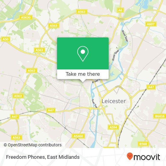 Freedom Phones map