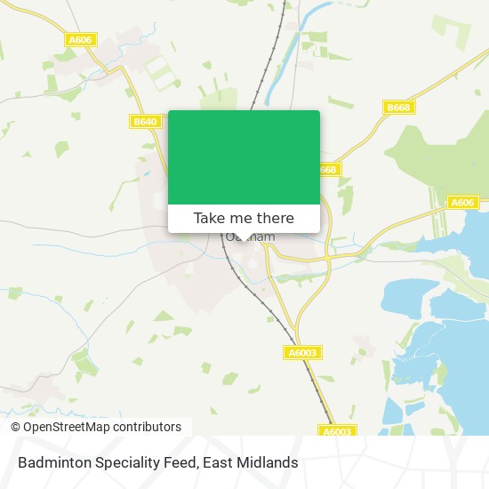 Badminton Speciality Feed map