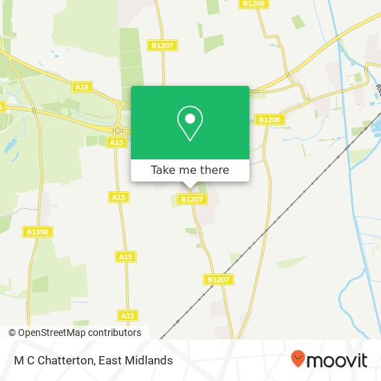 M C Chatterton map