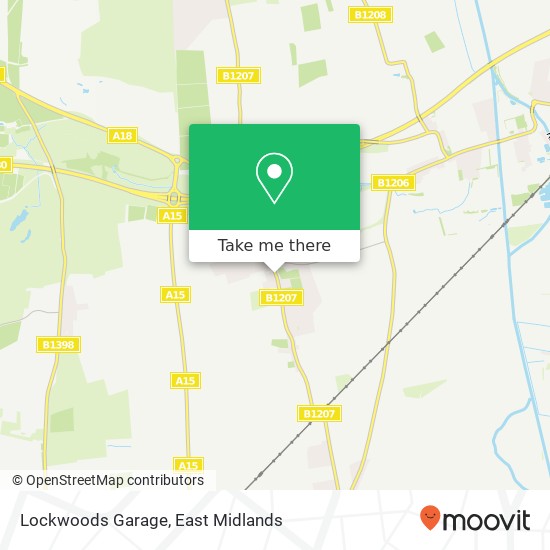 Lockwoods Garage map