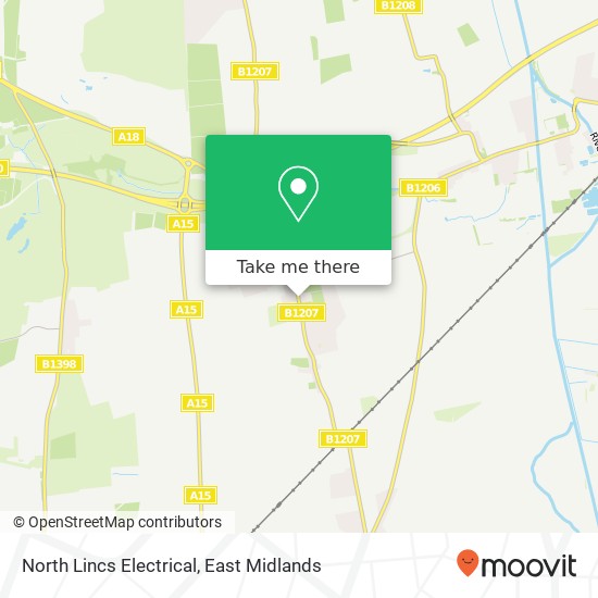 North Lincs Electrical map