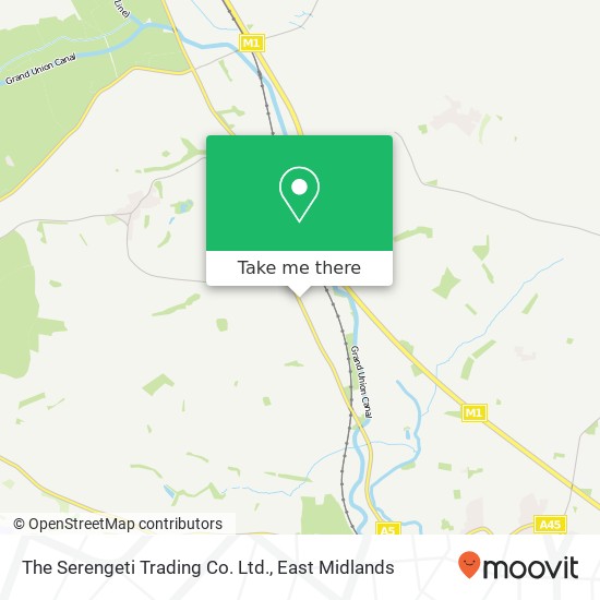 The Serengeti Trading Co. Ltd. map
