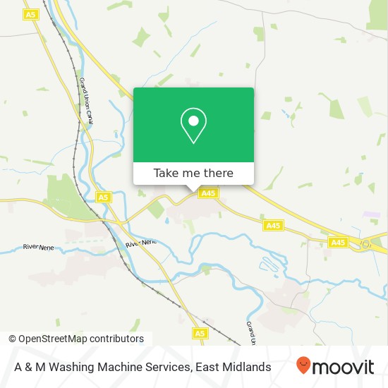 A & M Washing Machine Services map