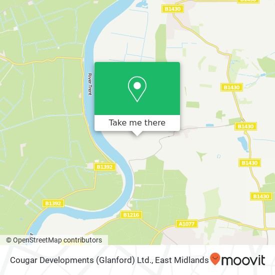 Cougar Developments (Glanford) Ltd. map