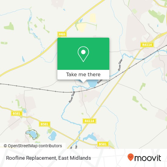 Roofline Replacement map