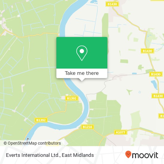 Everts International Ltd. map