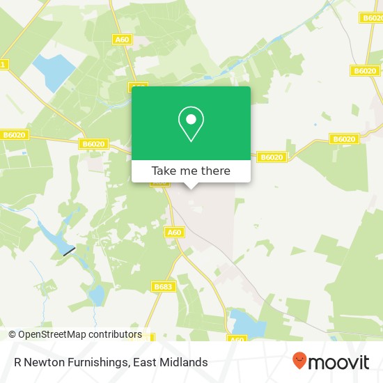 R Newton Furnishings map