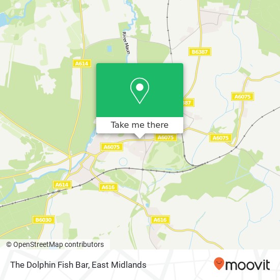 The Dolphin Fish Bar map