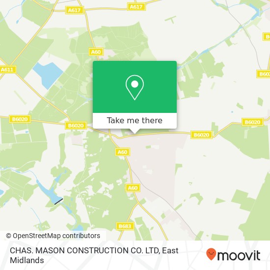 CHAS. MASON CONSTRUCTION CO. LTD map