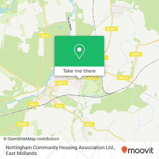 Nottingham Community Housing Association Ltd. map