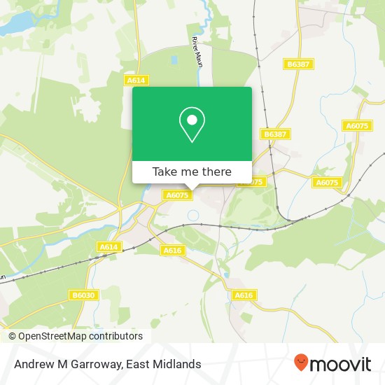 Andrew M Garroway map