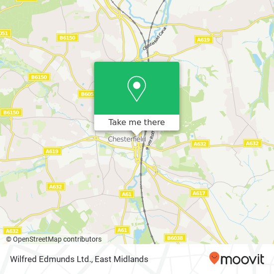 Wilfred Edmunds Ltd. map