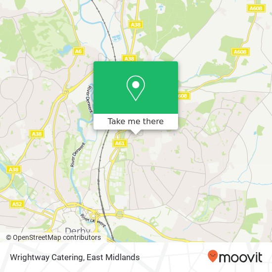 Wrightway Catering map