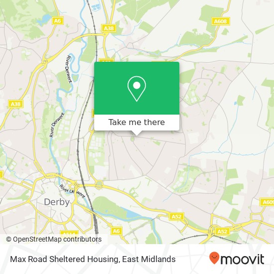 Max Road Sheltered Housing map