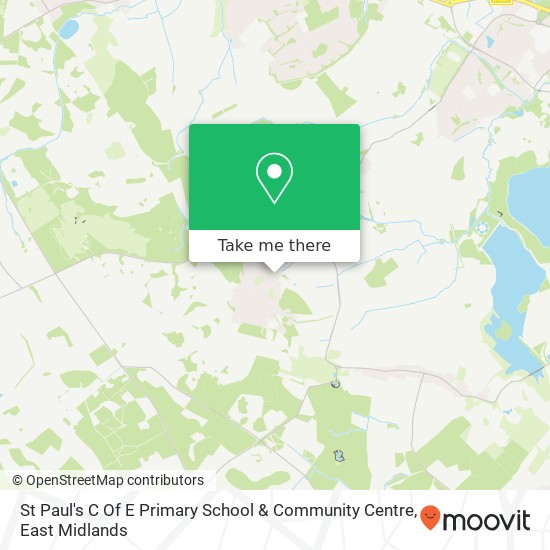 St Paul's C Of E Primary School & Community Centre map