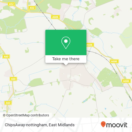 ChipsAway-nottingham map