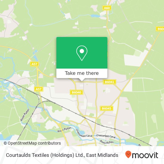 Courtaulds Textiles (Holdings) Ltd. map