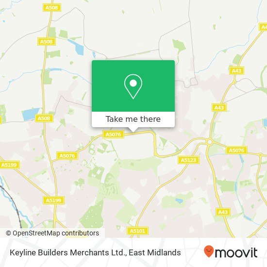 Keyline Builders Merchants Ltd. map