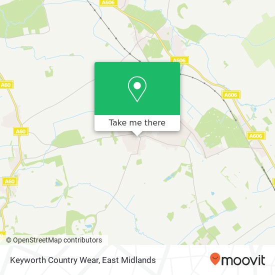 Keyworth Country Wear map