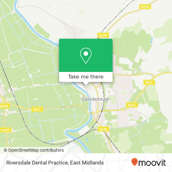 Riversdale Dental Practice map