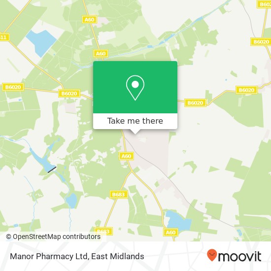 Manor Pharmacy Ltd map