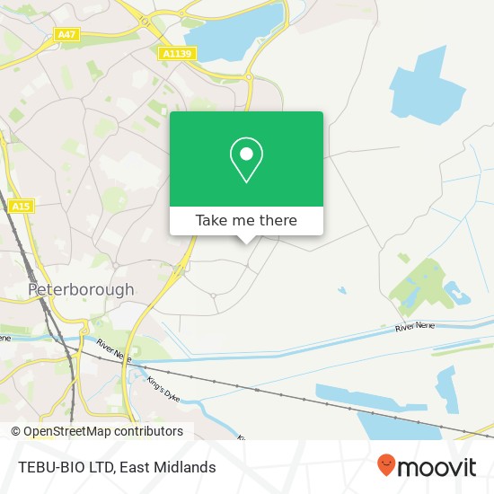 TEBU-BIO LTD map
