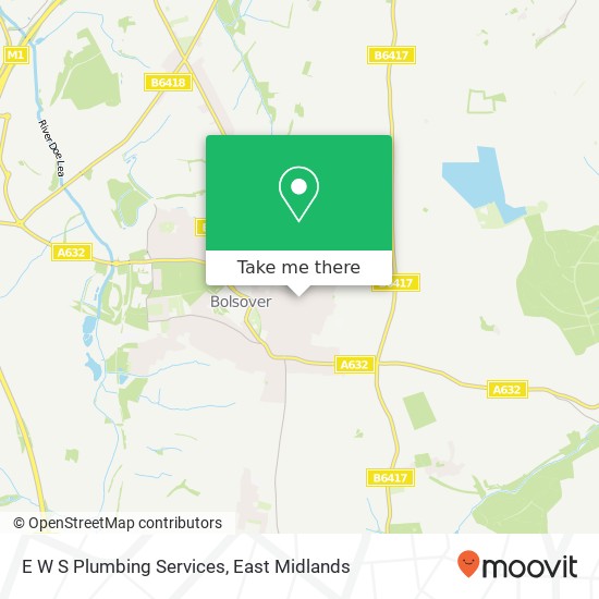 E W S Plumbing Services map