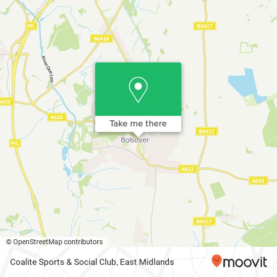Coalite Sports & Social Club map