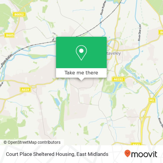 Court Place Sheltered Housing map