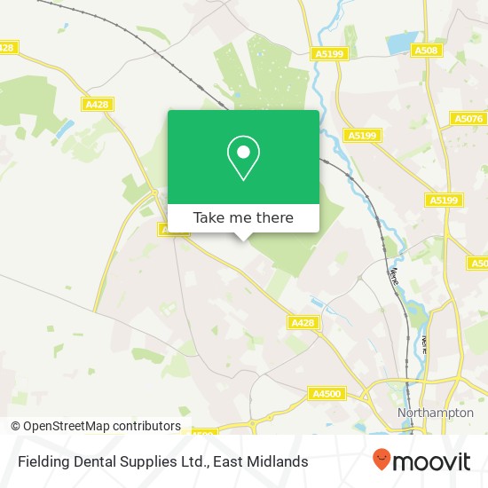 Fielding Dental Supplies Ltd. map