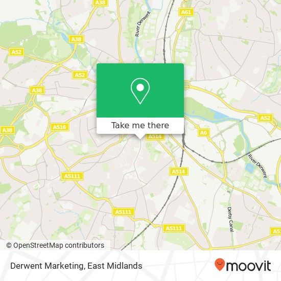 Derwent Marketing map
