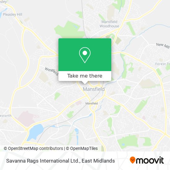 Savanna Rags International Ltd. map