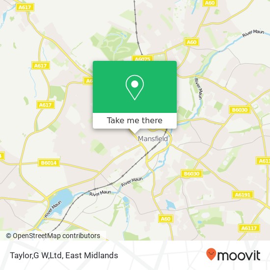 Taylor,G W,Ltd map