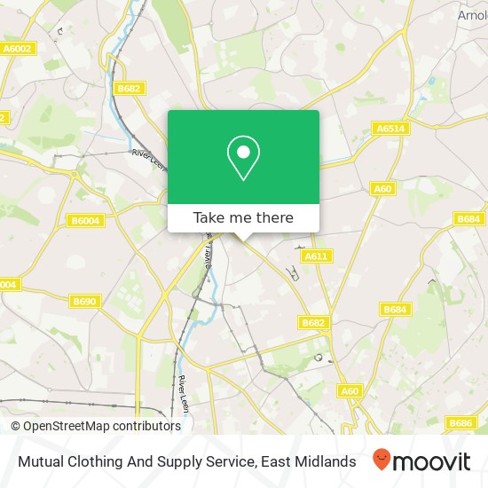 Mutual Clothing And Supply Service map